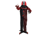 Halloween-figur pop-up-klovn, animeret, 170 cm