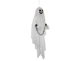 Figura di Halloween, fantasma Peter, animata, 90 cm