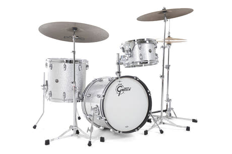 Gretsch USA Brooklyn timpano da concerto 14" x 12", Silver Sparkle