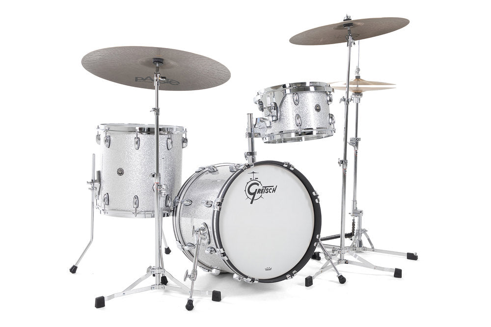 Gretsch USA Brooklyn tom 8" x 7", Silver Sparkle