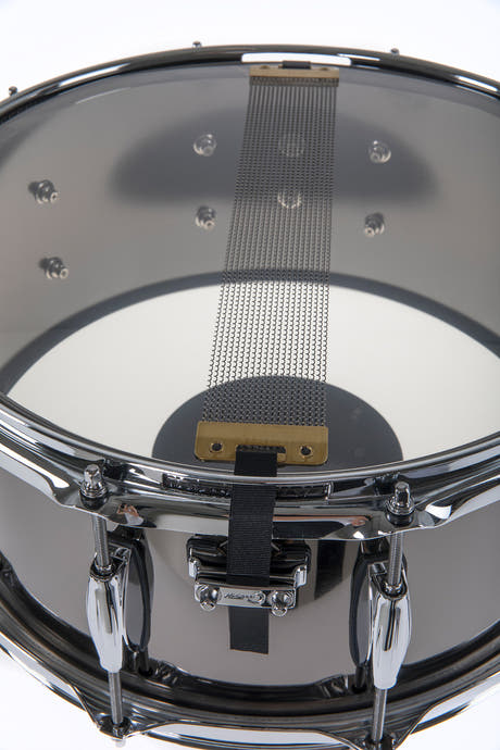 Gretsch Full Range Black Nickel over Steel rullante 14" x 6,5"