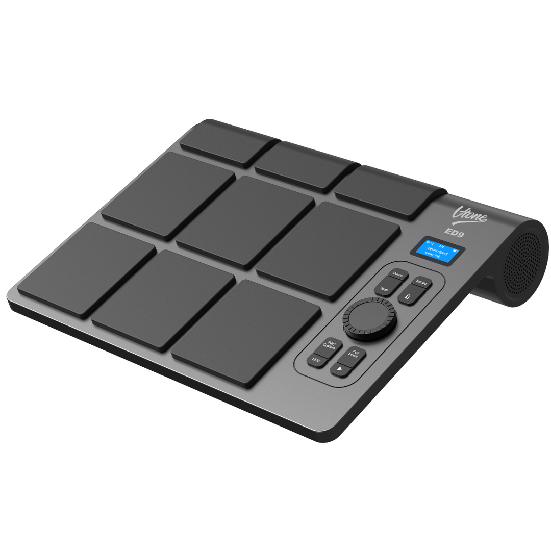 V-TONE ED9 batteridrevet elektronisk tromme Pad