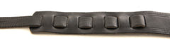 Tracolla per chitarra Ovation Premium in pelle, Leaf, Black
