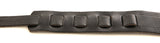 Tracolla per chitarra Ovation Premium in pelle, Leaf, Black