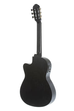 GEWA Chitarra classica E-Acoustic Student Cedar - E-Acoustic nera