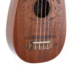 GEWA Ukulele Pineapple Manoa K-PA-WHISKY - Soprano (Sapelli matt)