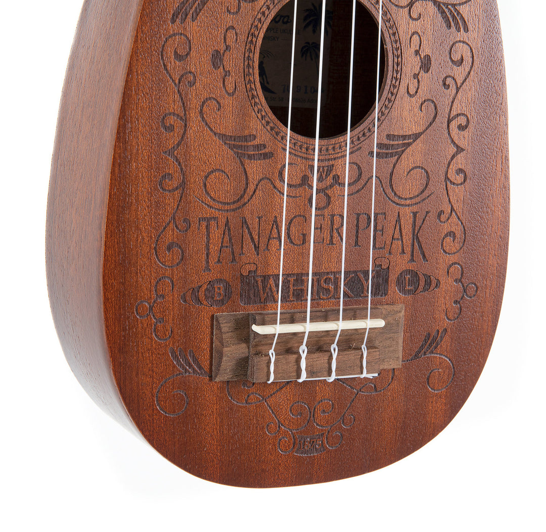 GEWA Ukulele Pineapple Manoa K-PA-WHISKY - Soprano (Sapelli matt)
