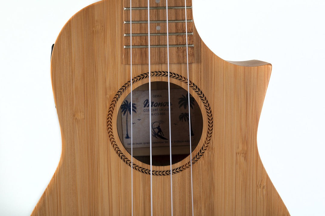 GEWA Ukulele Concert Manoa Bamboo - E-A Concert