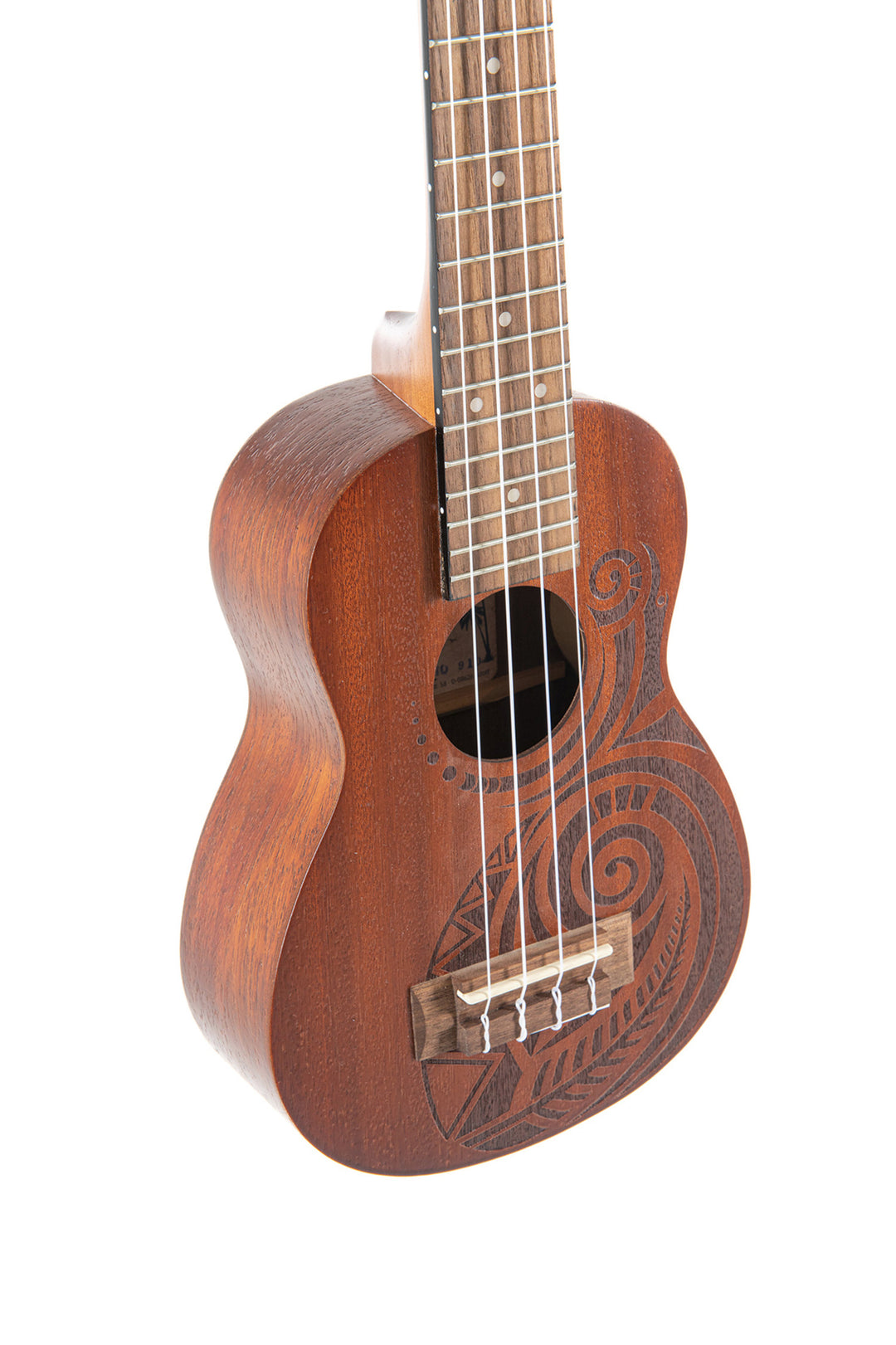 GEWA ukulele soprano Manoa Tattoo - Soprano (Maori Design)