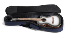 GEWA Ukulele E-Acoustic Tenor Manoa Roadie - E-A Tenor (Silver Shadow)