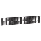 Adam Hall 87222 VH Pannello Rack di Ventilazione a U 2 Unità Acciaio