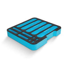 Inlay for 19" 2U Rack Drawer for Wireless Microphones