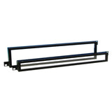 Adam Hall 87441 19" Front Panel with plexiglass 1 Unit