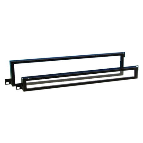 Adam Hall 87442 Pannello Frontale con Plexiglas 2 Unità (19")
