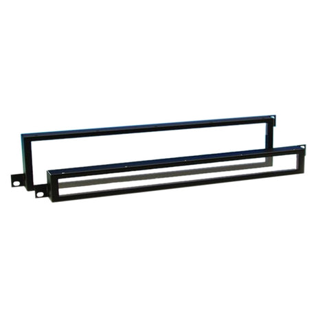 Adam Hall 87442 Pannello Frontale con Plexiglas 2 Unità (19")
