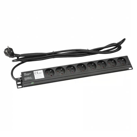 Multipresa con messa a terra (19" rack)