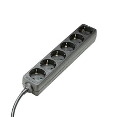 Adam Hall Strøm Presa multipla (Schuko) (5m)