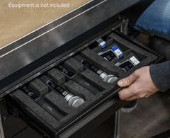 Adam Hall 2U 874E Cassetto rack (19")