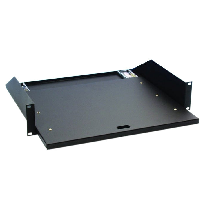 Adam Hall 87555 Rack Mensola 2 Unità con Estrazione (19")