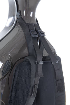 GEWA sistema di trasporto per custodia da Violoncello Air - fissaggio con 4 D-Rings
