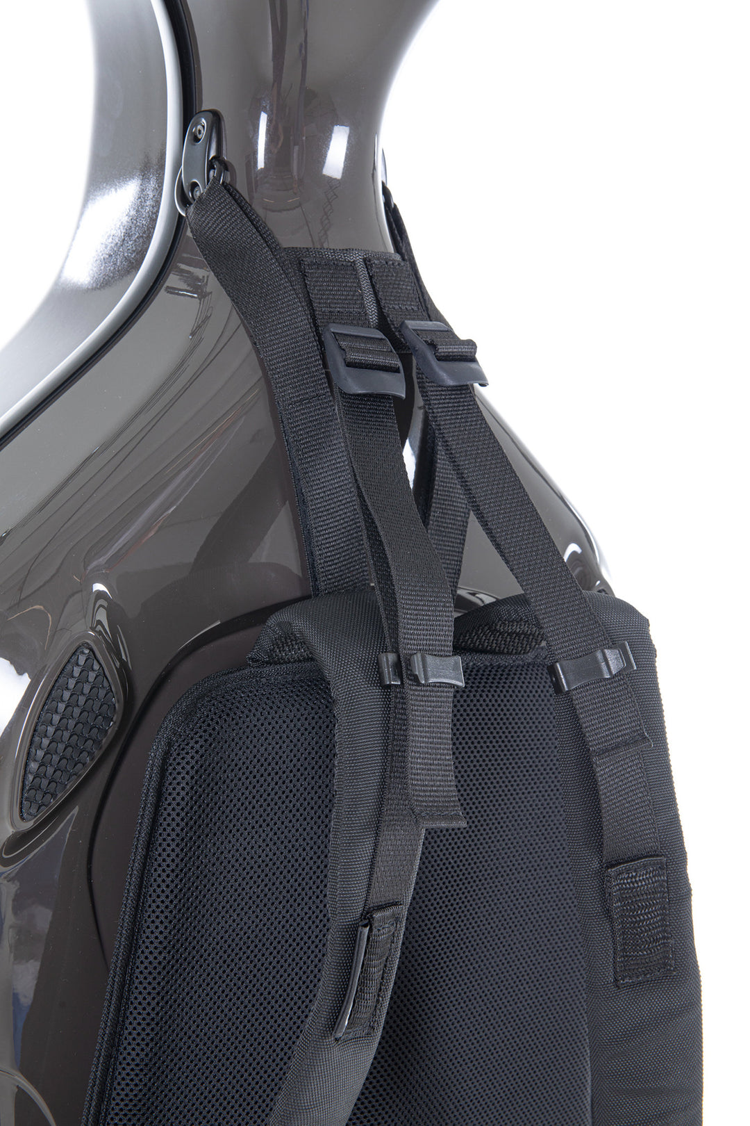 GEWA sistema di trasporto per custodia da Violoncello Air - fissaggio con 4 D-Rings