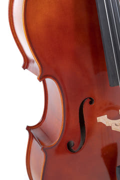 GEWA Violoncello Ideale - 1/4 (Pronto per suonare, include bag, arco in Massaranduba, corde Larsen Aurora, protetto per il trasporto)