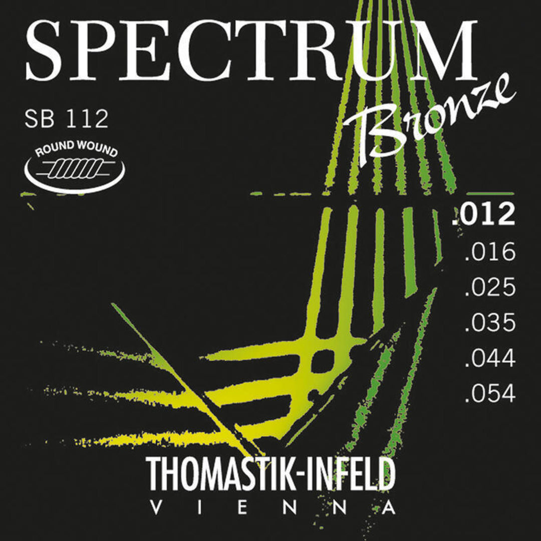 Corde Thomastik-Infeld per Chitarre acustica serie Spectrum Bronze - set (SB 112)