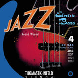 Thomastik-Infeld corde per basso elettrico Jazz Bass series nickel round wound roundcore - Set 4 corde (JR344)