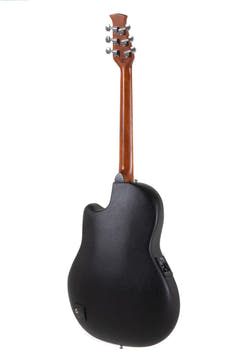 Applause Chitarre E-acustica AB28 Super Shallow Bowl Cutaway - Black Satin (AB28-5S)