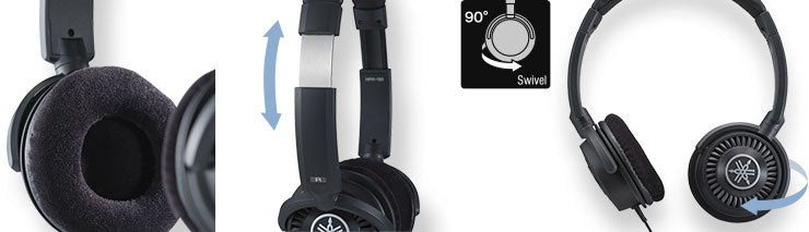 Yamaha HPH-150B - Cuffie da Studio (Nero)
