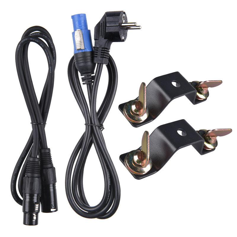 LIGHT4ME VENOM ZOOM 350 testa mobile a LED fascio spotwash