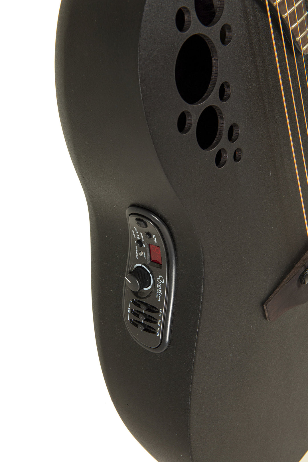 Ovation Chitarre E-Acoustic Elite TX Deep Contour Cutaway - Black Textured (2078TX-5-G)