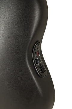 Ovation Chitarra elettrica acustica Elite TX Mid Cutaway - Black Textured (1778TX-5-G)
