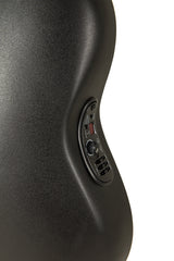 Ovation E-Acoustic Guitar Elite TX Mid Cutaway - Black Textured (1778TX-5-G)