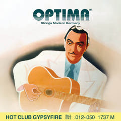 Optima corde per Chitarre acustica Hot Club Gypsyfire argentate - set (1737M)