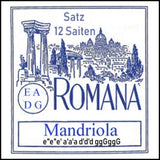Romana corda per mandriola D, corda melodica, .023" avvolta