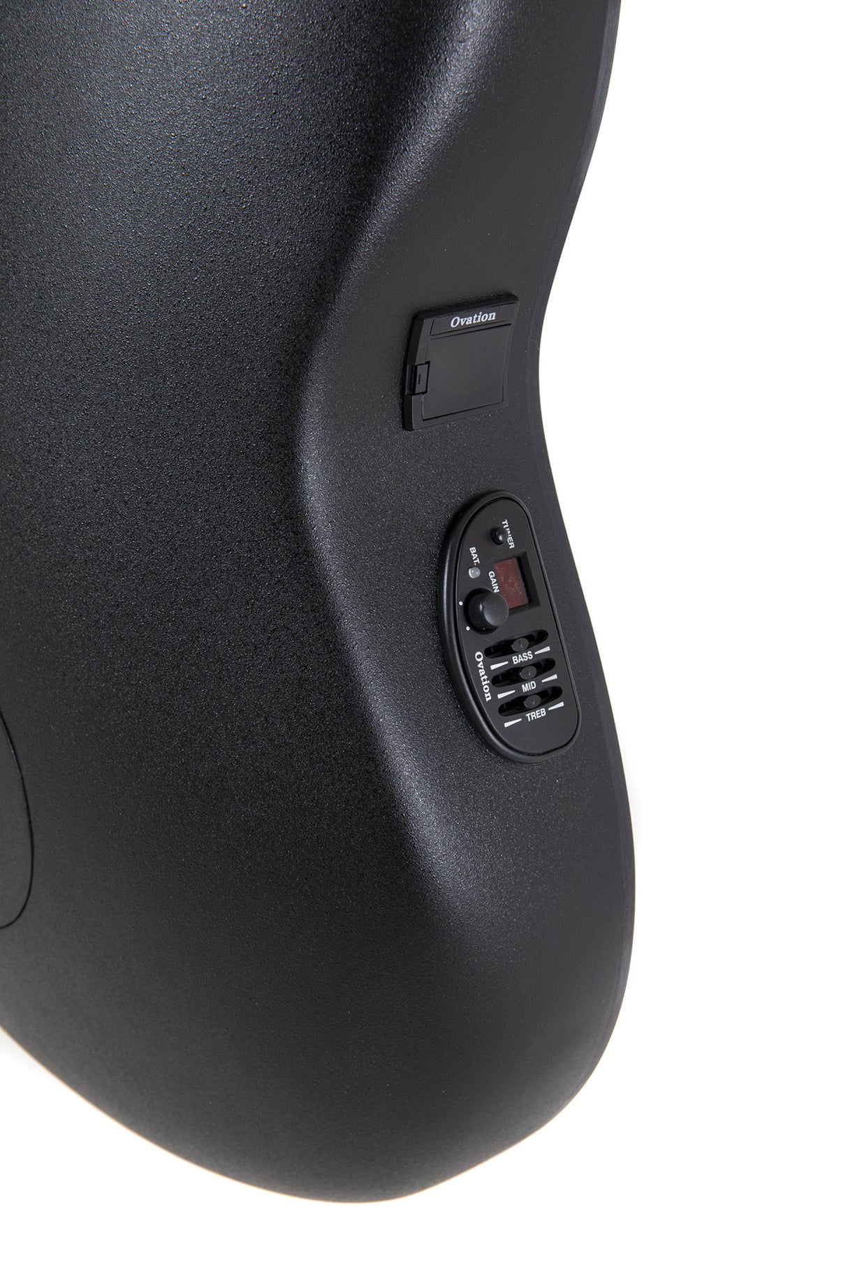 Ovation E-Acoustic Guitar Celebrity Elite Mid Cutaway - Ruby Red (CE44-RR-G)