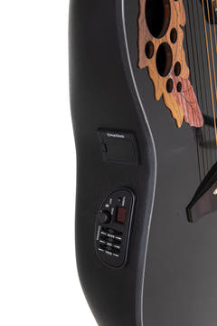 Ovation E-Acoustic chitarra Celebrity Elite Mid Cutaway - Black (CE44-5-G)