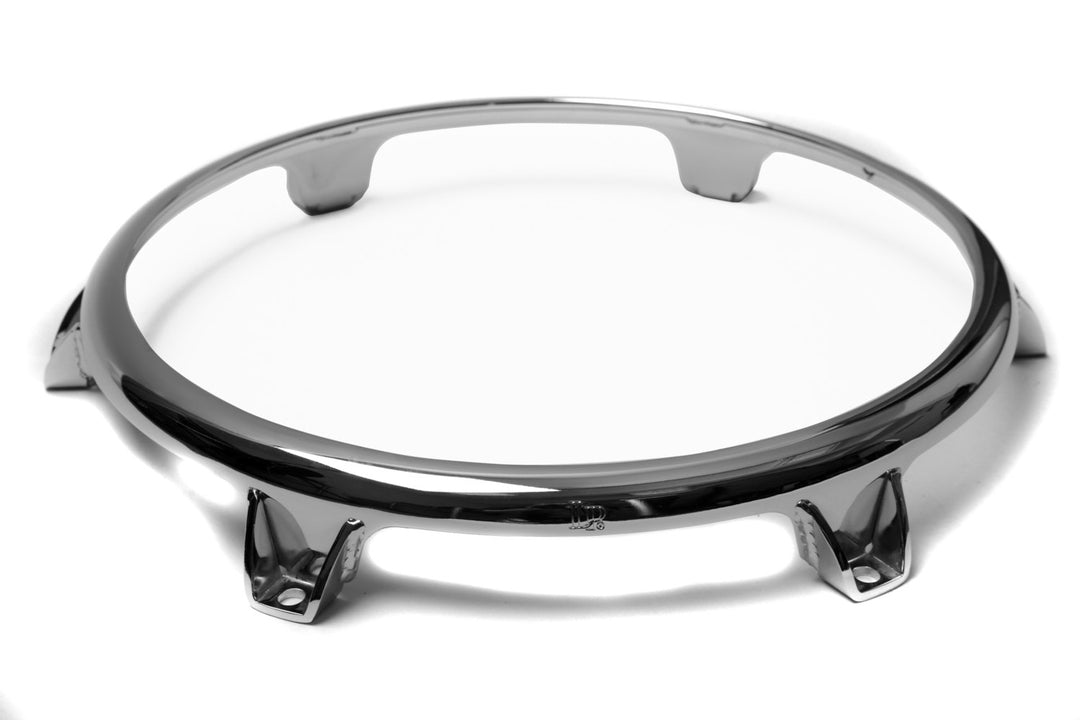 Latin Percussion Hooped Conga Comfort Curve II | Accordatura superiore (collare esteso) Chrome - Conga 11 3/4" | 6 fori (LP2566)