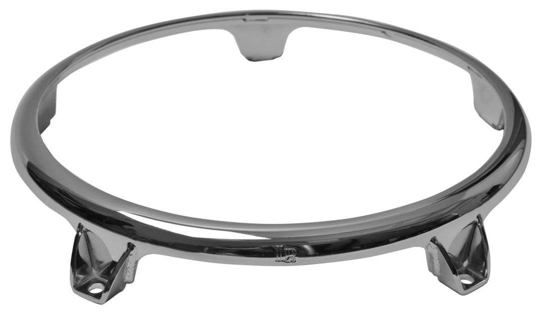 Latin Percussion Hooped Conga Comfort Curve II | Top Tuning (Extended Collar) Chrome - 11" Quinto | 5 fori (LP2565)