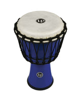 Latin Percussion Djembe World 7-inch con corde, Circle - blu (LP1607BL)