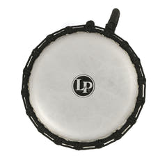Latin Percussion Djembe World da 7-inch con accordatura a corda Circle - Red (LP1607RD)