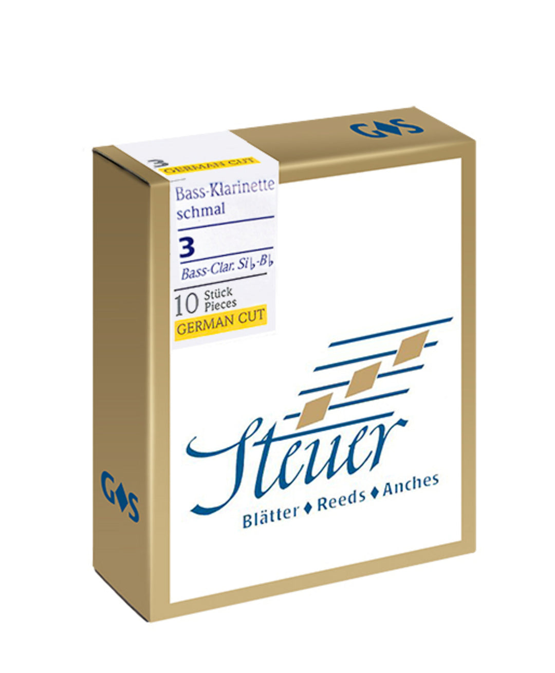 Steuer Ance per clarinetto basso Solo White Line - 4