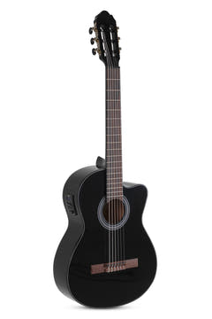 GEWA E-Acoustic chitarra classica Student Black - E-Acoustic black