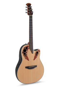 Ovation E-Acoustic Chitarre Celebrity Elite Mid Cutaway - Natural (CE44-4-G)