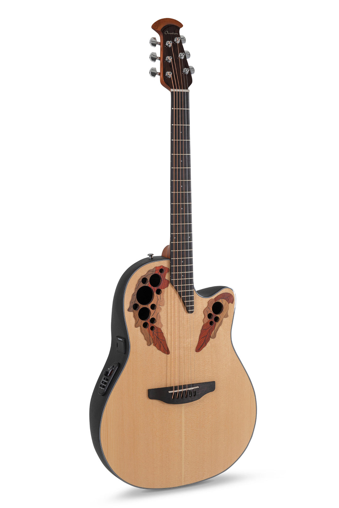 Ovation E-Acoustic Chitarre Celebrity Elite Mid Cutaway - Natural (CE44-4-G)
