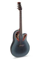Ovation E-Acoustic Guitar Celebrity Elite Mid Cutaway - Reverse Blue Burst (CE44-RBB-G)