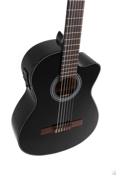 GEWA E-Acoustic chitarra classica Student Black - E-Acoustic black