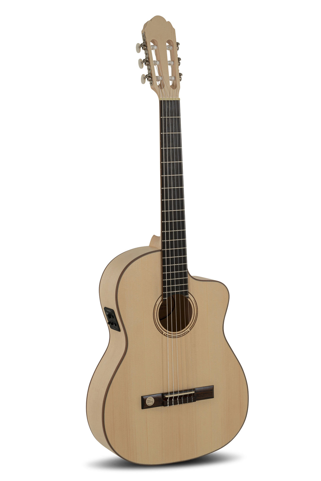 GEWA Chitarra classica elettrica acustica Pro Natura Silver Samba - Chitarra elettrica acustica (Cutaway)