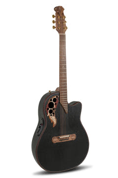 Adamas E-Acoustic Chitarre 2087GT Deep Contour Cutaway - Black (2087GT-5-G)